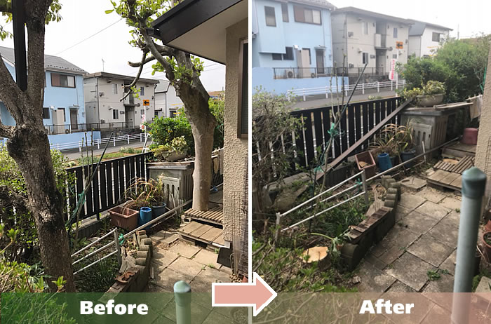 越谷市M.Aさん宅 大木の伐採作業